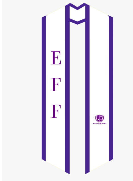 EFF Graduation Stole